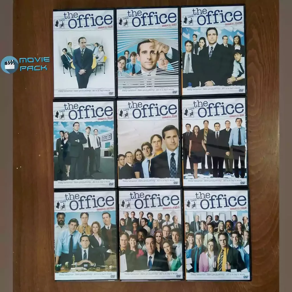 بسته‌بندی کامل سریال The Office در فروشگاه مووی پک