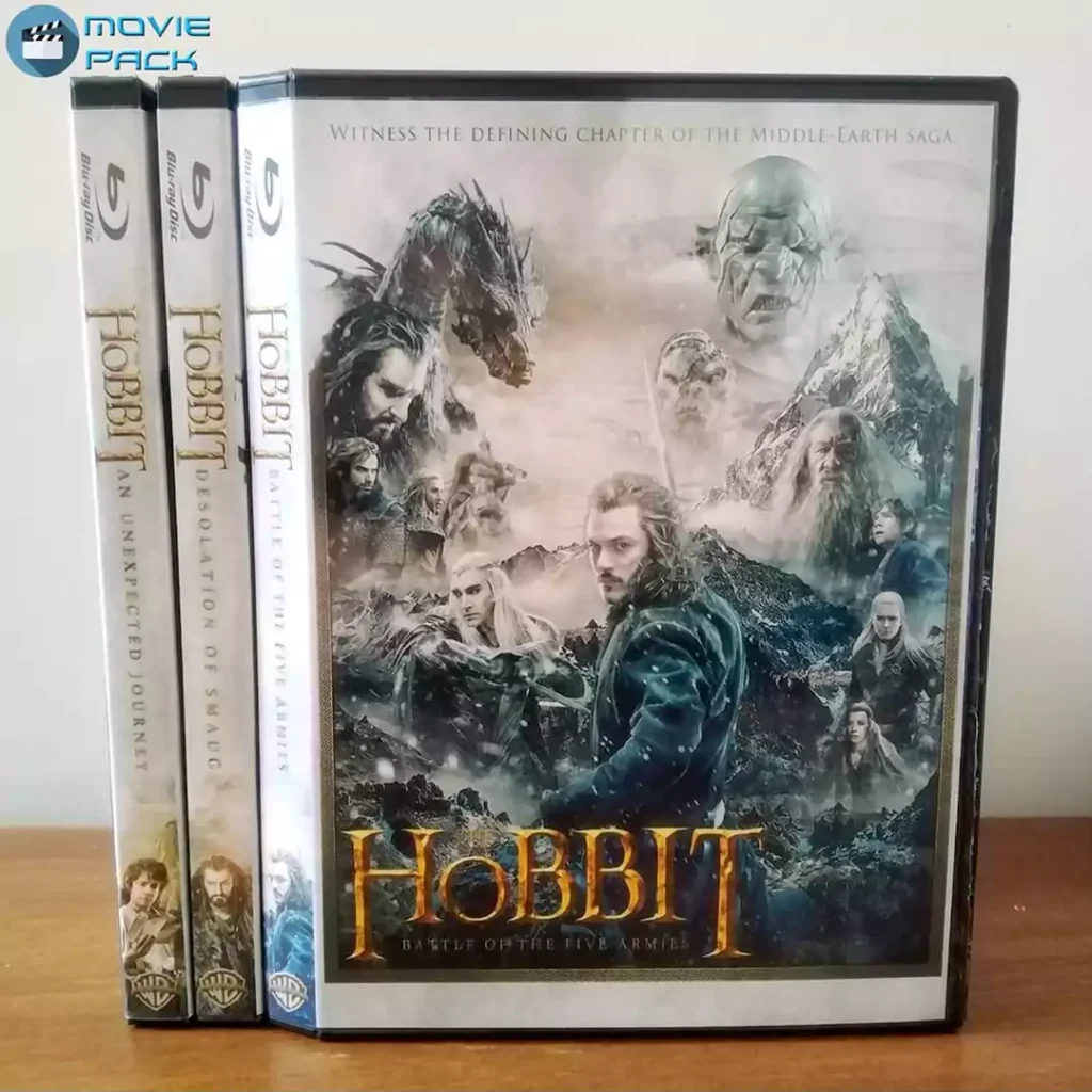 جعبه و بسته‌بندی The Hobbit Collection با دوبله فارسی و زیرنویس