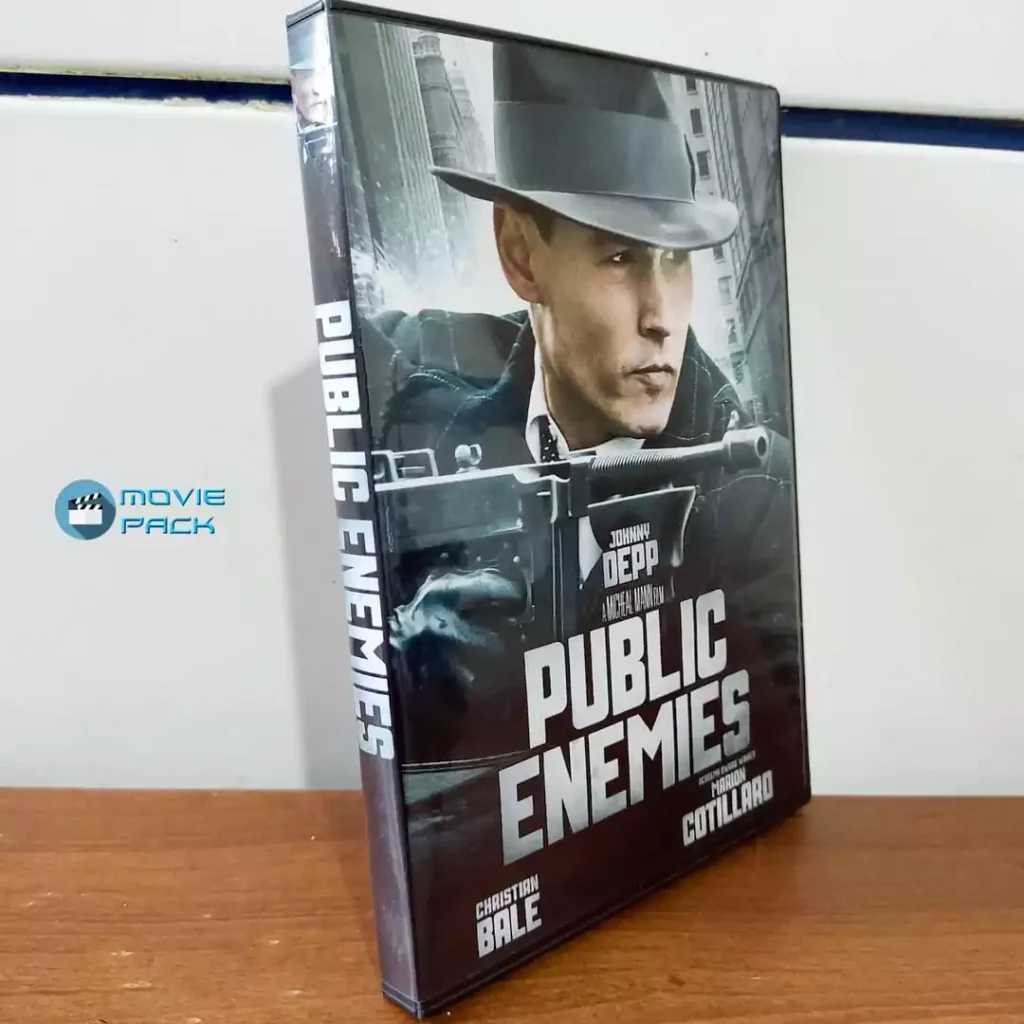 خرید نسخه Blu-ray فیلم Public Enemies 2009 زبان اصلی با زیرنویس فارسی