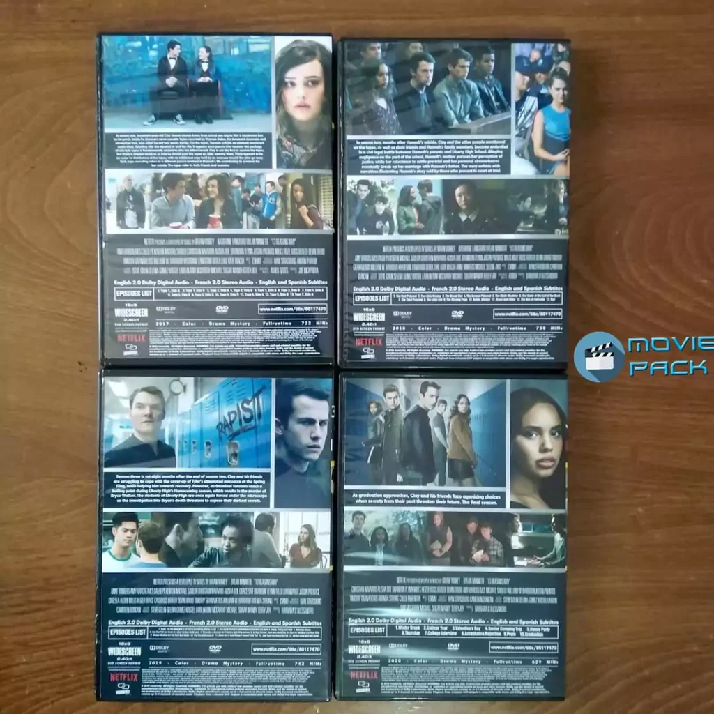 دیسک سریال 13 Reasons Why مووی پک نسخه اصلی