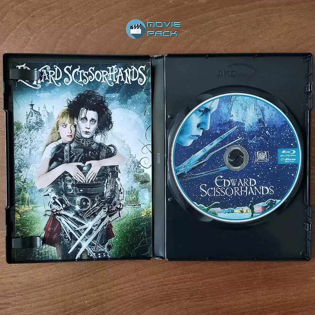 دیسک فیلم Edward Scissorhands 1990 با کیفیت 1080p Full HD و Blu-ray