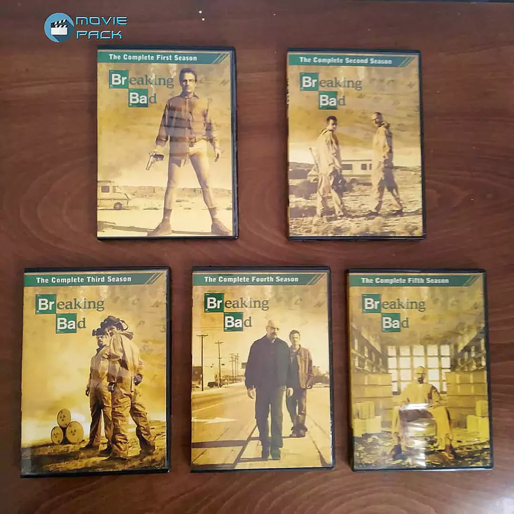 مجموعه کامل سریال Breaking Bad در مووی پک
