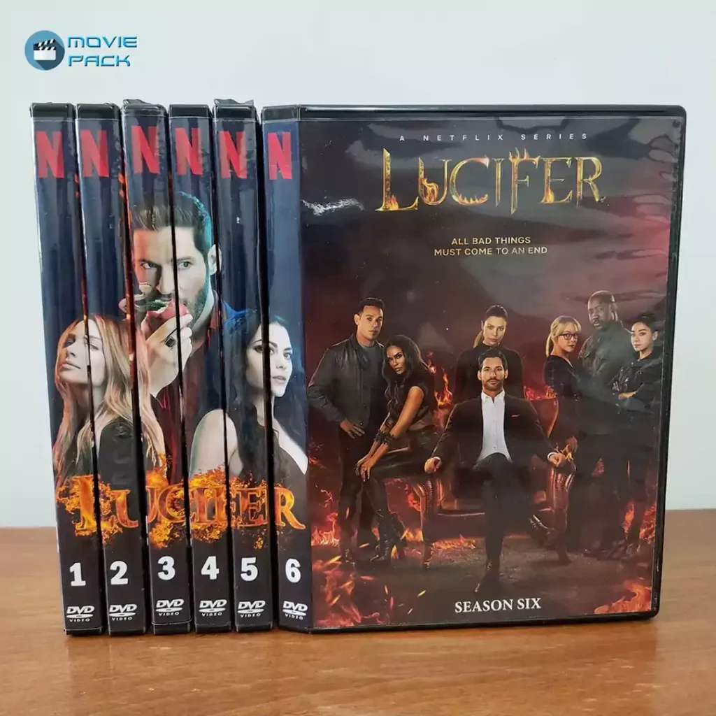 نسخه DVD و 1080p سریال Lucifer برای آرشیو فیلم و سریال