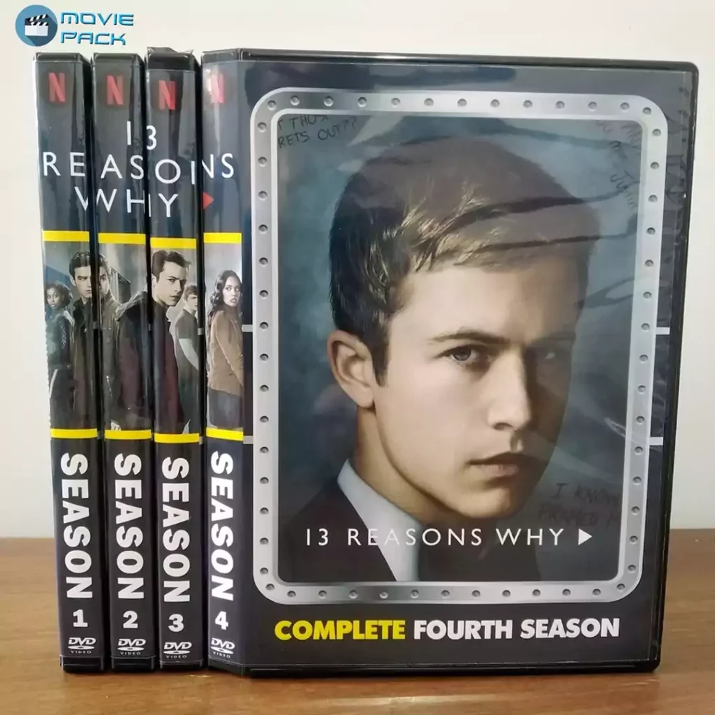 کاور سریال 13 Reasons Why مووی پک DVD زیرنویس فارسی