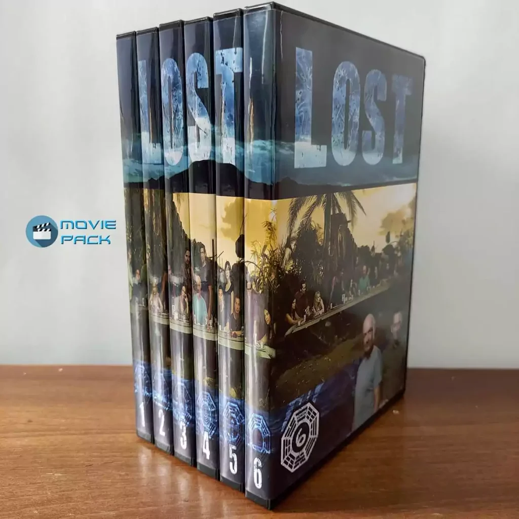 مجموعه کامل سریال Lost نسخه DVD با کیفیت 720p
