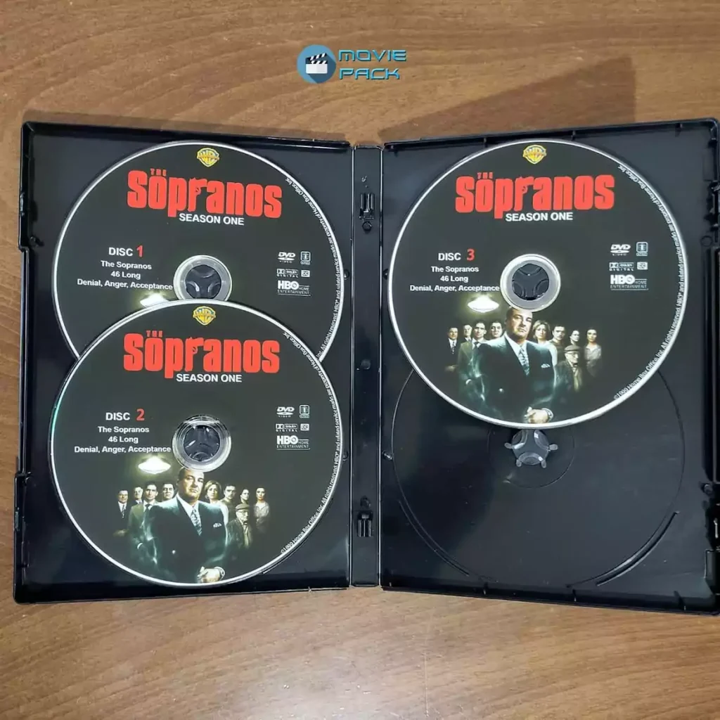 باکس سریال The Sopranos نسخه DVD و 1080p با زبان اصلی و زیرنویس فارسی