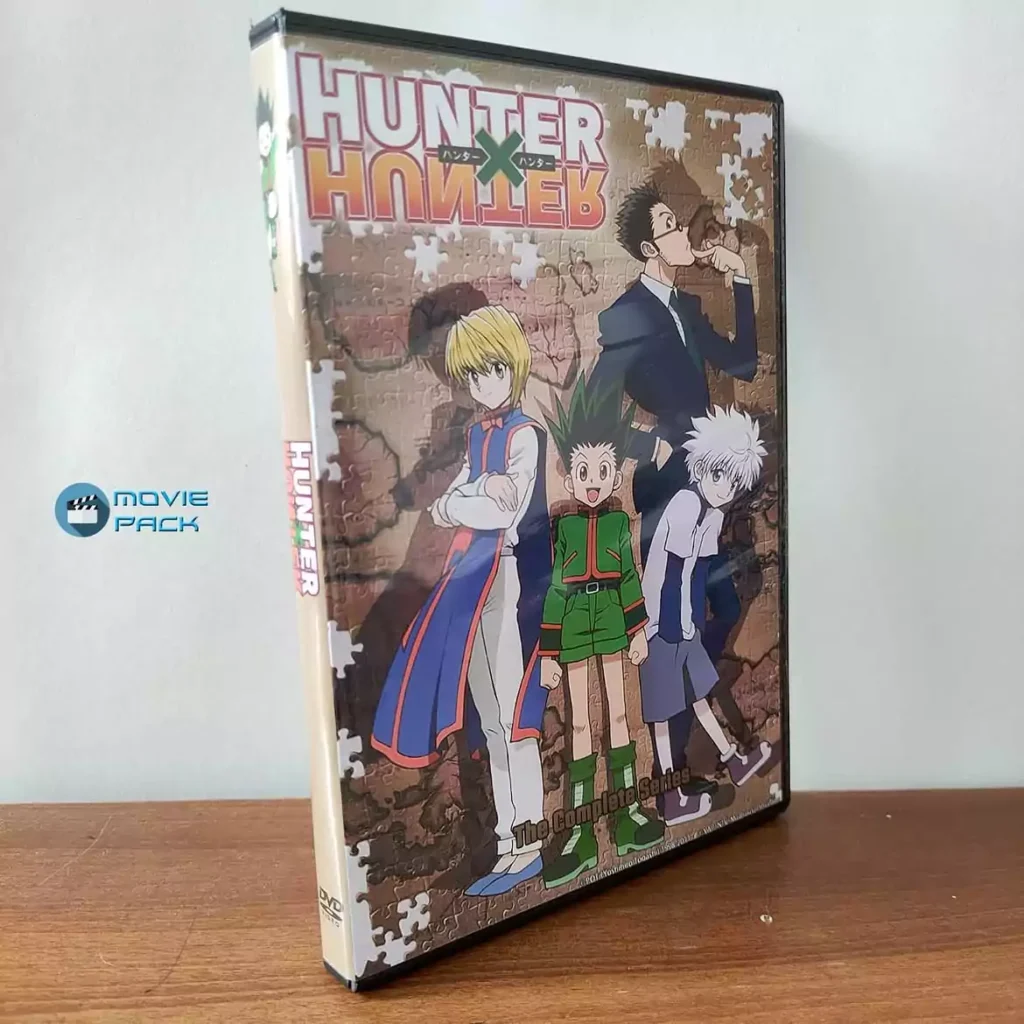 پک انیمه Hunter x Hunter نسخه DVD با زبان اصلی و زیرنویس فارسی